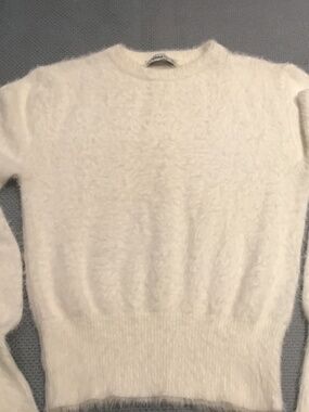 Zara fuzzy sweater